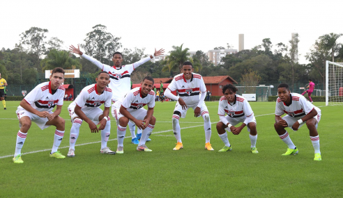 Em jogo de sete gols. São Paulo bate América-MG de virada pelo Brasileirão Sub-17