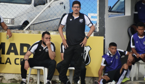Técnico Álvaro Martins destaca teste de alto nível em duelo de líderes no Brasileirão Sub-17