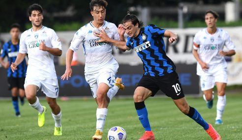 Inter perde jogo e liderança no Italiano Sub-19