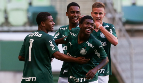 Palmeiras atropela Bahia e assume liderança provisória do Grupo A do Brasileirão Sub-17