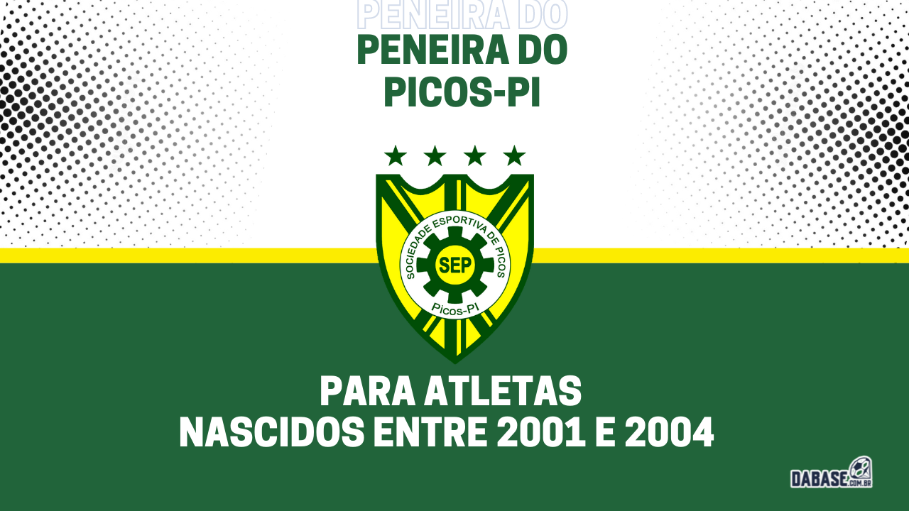 Picos-PI realizará peneira para a equipe sub-20