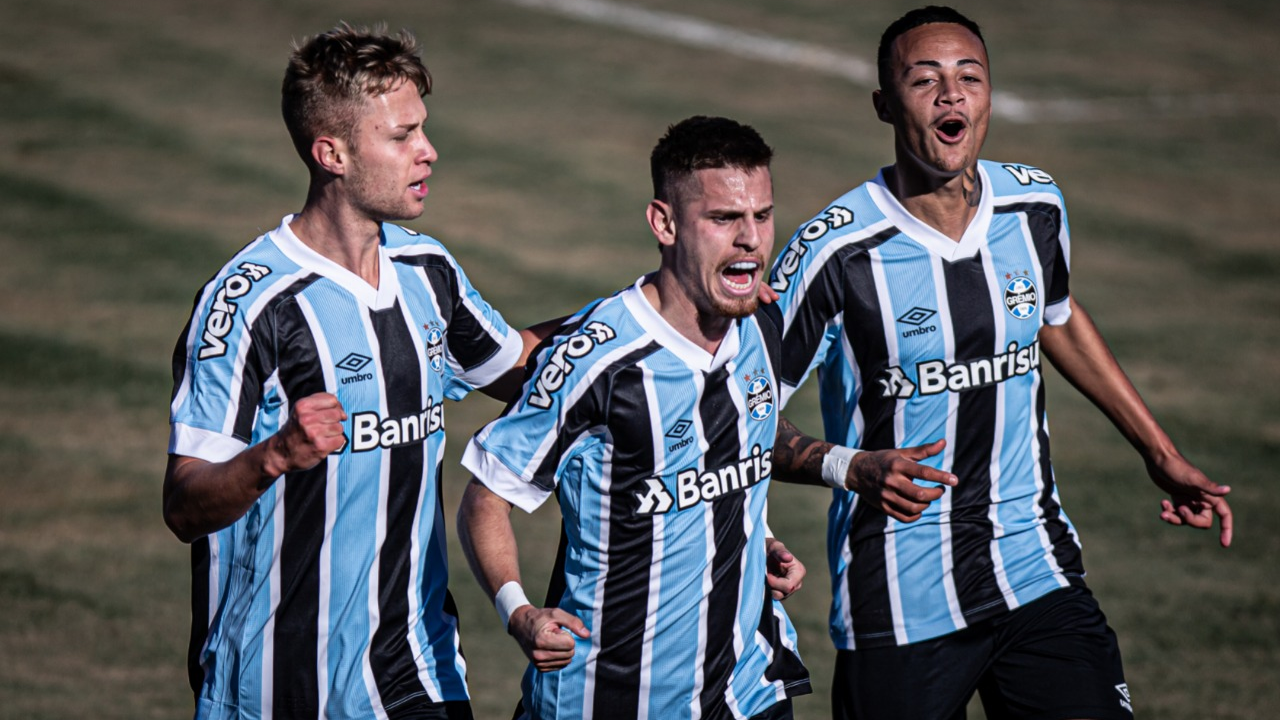 Grêmio goleia Santos em jogo de sete gols pelo Brasileirão Sub-20