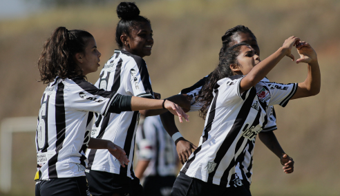 Atlético-MG decide no primeiro tempo e vence Audax-SP pelo Brasileirão Feminino Sub-18