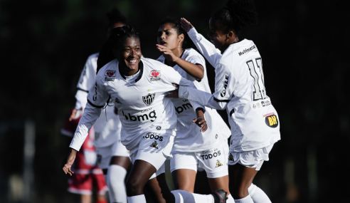 Atlético-MG vence Audax-SP e mantém disputa no Grupo D do Brasileirão Feminino Sub-18