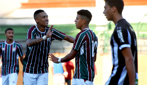 Com três de Lucas Barcelos, Fluminense goleia Figueirense pelo Brasileirão de Aspirantes