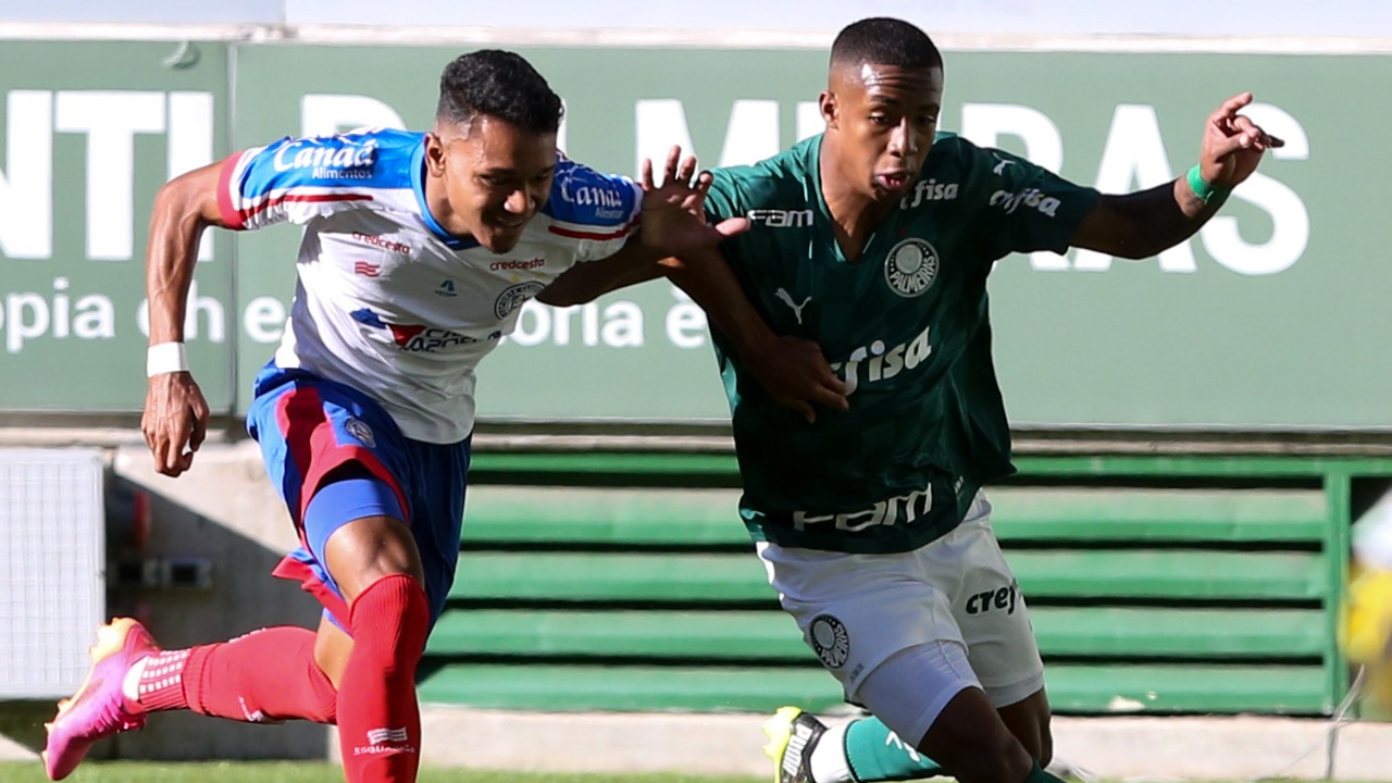 Palmeiras bate Bahia e vence a primeira no Brasileirão Sub-20