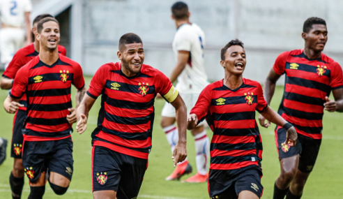 De virada, Sport vence Fortaleza e sobe no Brasileirão Sub-20