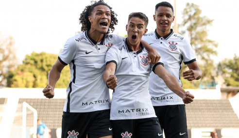 Corinthians goleia Atlético-GO e volta a vencer no Brasileirão Sub-20