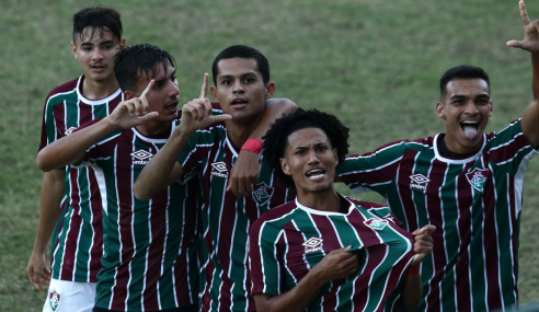 Fluminense busca virada emocionante no fim e vence Santos pelo Brasileirão Sub-20