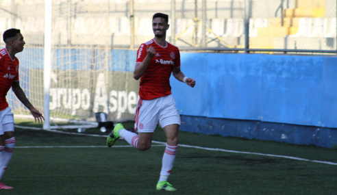 Com gol de Cadorini, Internacional bate Flamengo pelo Brasileirão Sub-20