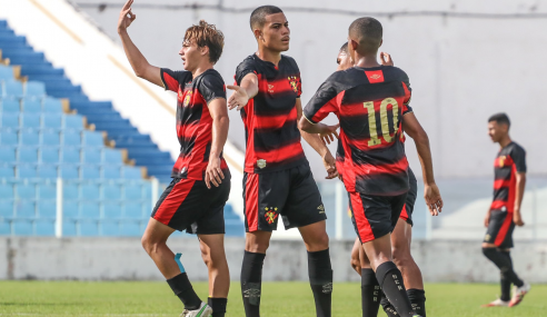 Sport faz 11 a 1 no Maranhão e avança às oitavas da Copa do Brasil Sub-17