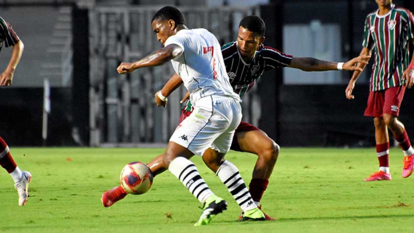 Com gol nos acréscimos, Vasco empata com o Fluminense pelo Carioca Sub-20