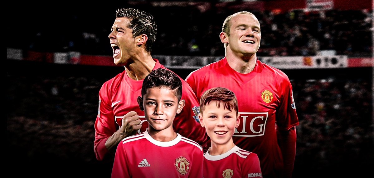 Filhos de famosos estão juntos no sub-11 do Manchester United-ING