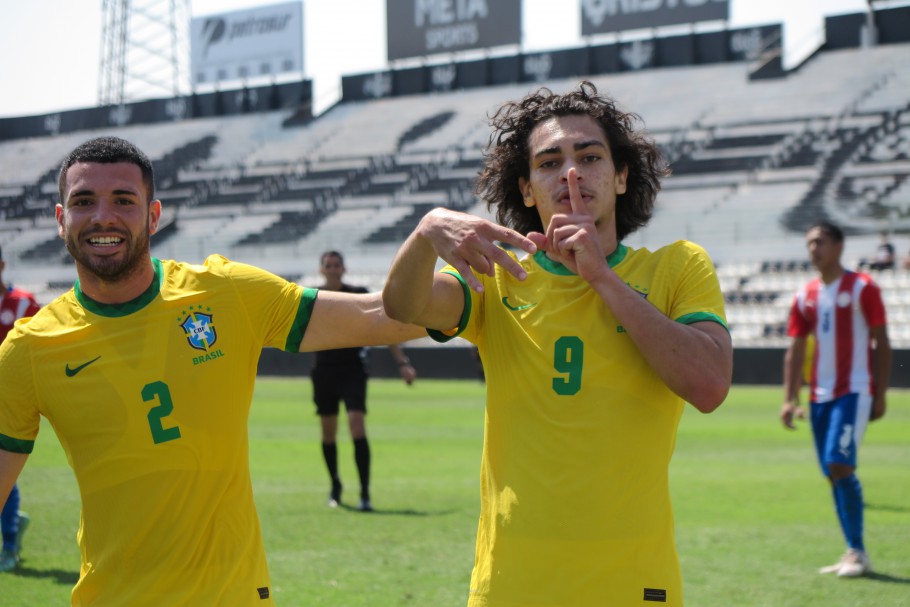 Brasil volta a vencer o Paraguai em amistoso entre seleções sub-17