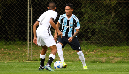 Em jogo movimentado, Grêmio e Corinthians empatam pelo Brasileirão de Aspirantes