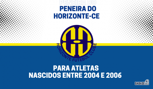 Horizonte-CE realizará peneira para para a equipe sub-17