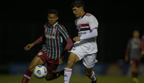 São Paulo e Fluminense empatam na ida das quartas da Copa do Brasil Sub-17