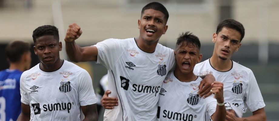 Santos goleia Taubaté pela 1ª rodada da 2ª fase do Paulista Sub-20