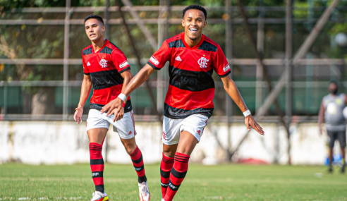Flamengo atropela Fortaleza e se garante nas quartas do Brasileirão Sub-20