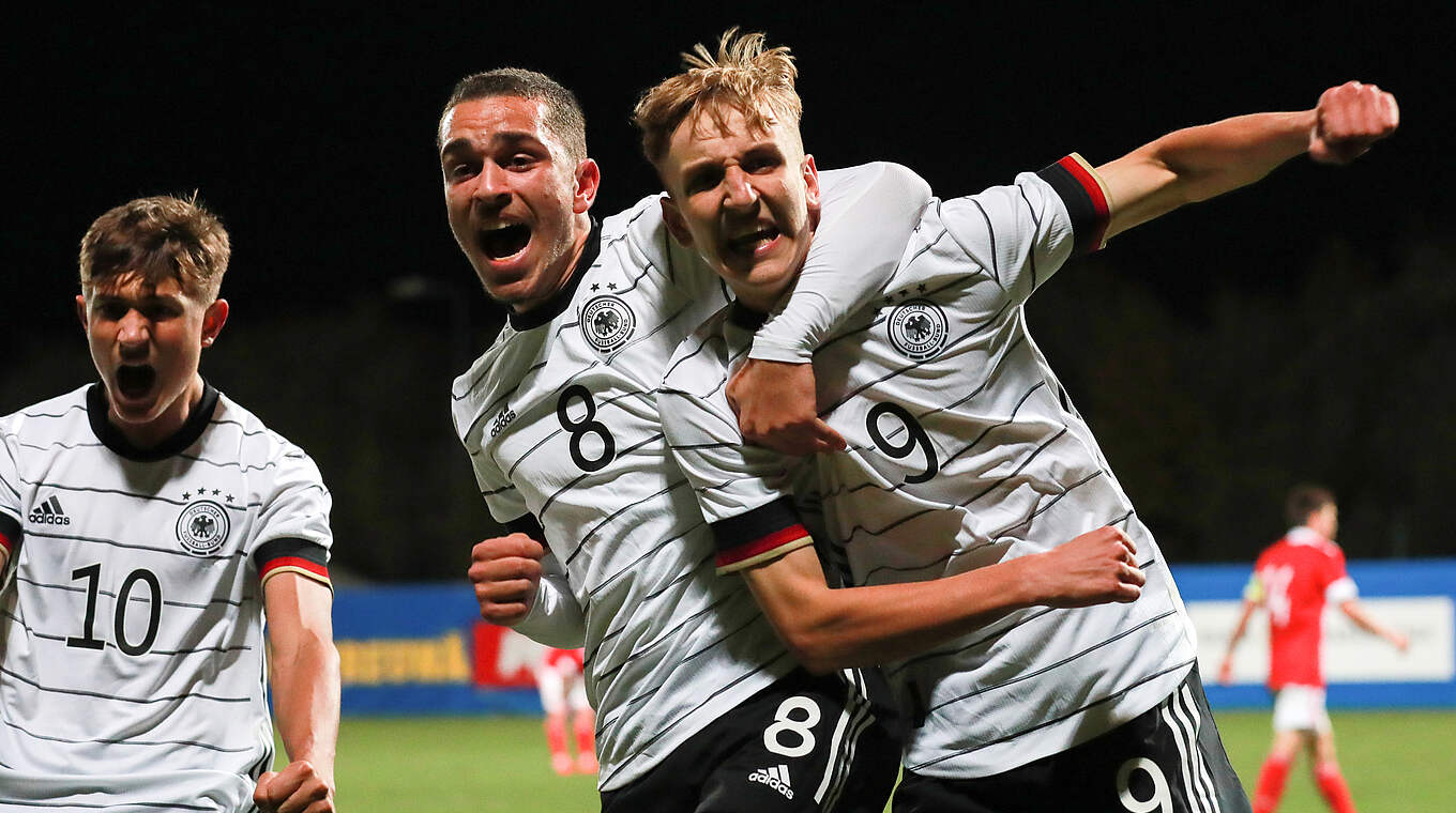 Alemanha vai à 2ª fase da Euro Sub-17 com 100% de aproveitamento