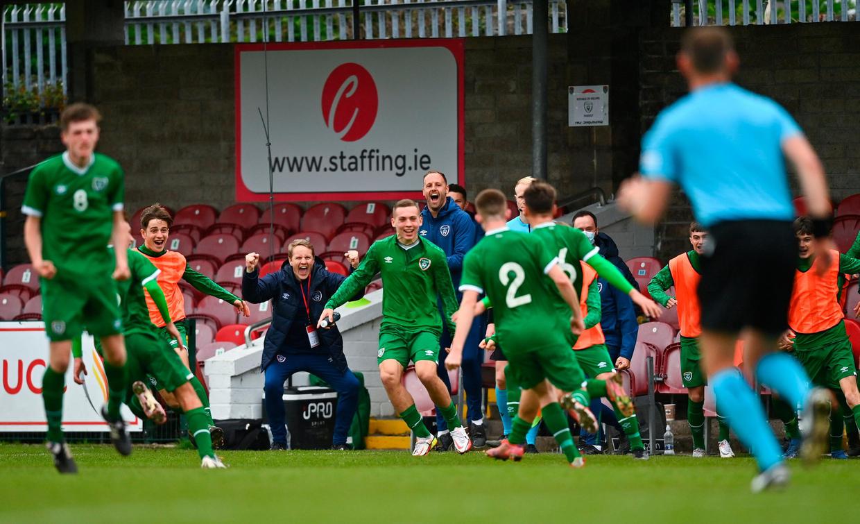 Irlanda reage e avança em primeiro do seu grupo para 2ª fase da Euro Sub-17