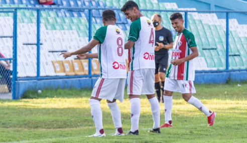 Em jogo de nove gols, Fluminense-PI goleia Presidente Médici pela Copa do Nordeste Sub-20