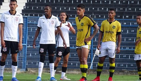 Corinthians goleia e está classificado às quartas do Paulista Sub-20