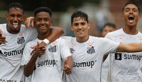 Santos ganha do Guarani em partida com seis gols pelo Paulista Sub-20