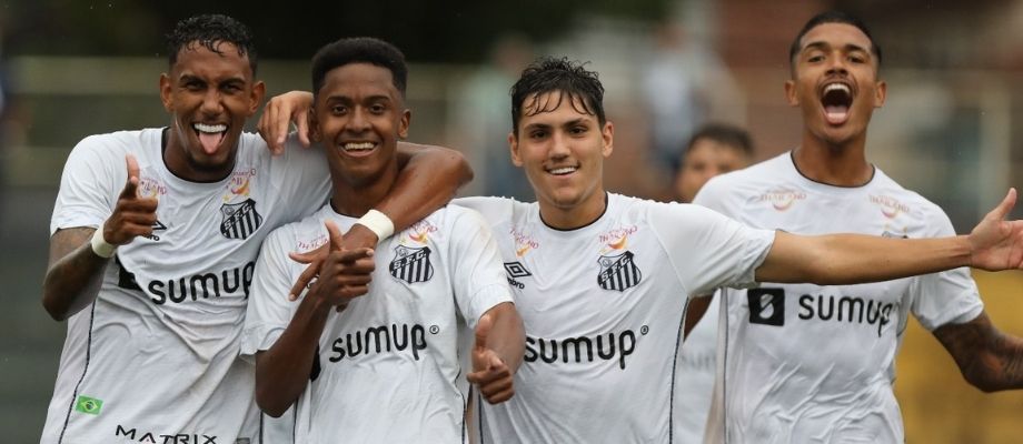 Santos ganha do Guarani em partida com seis gols pelo Paulista Sub-20