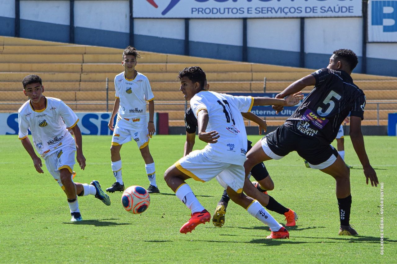 Grêmio Novorizontino e Ponte Preta empatam pelo Paulista Sub-15