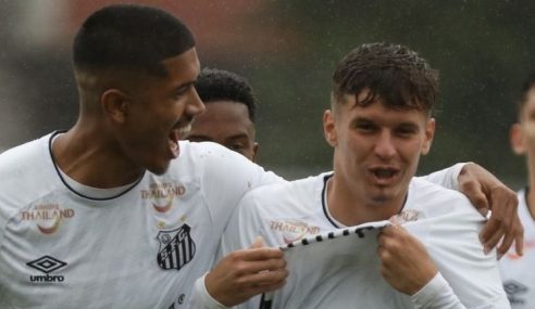 Santos vira e sai na frente nas oitavas de final do Paulista Sub-20