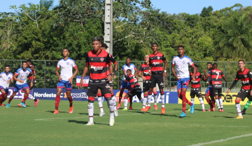 Vitória empata com Bahia e avança às semifinais da Copa do Nordeste Sub-20