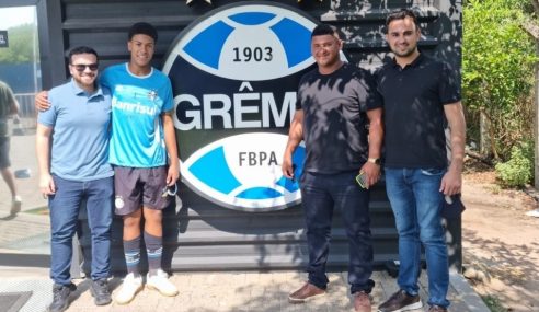 Zagueiro Guilherme Gomes é o novo reforço do Grêmio