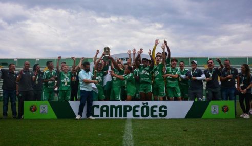 Chapecoense é campeã da Copa SC Sub-15