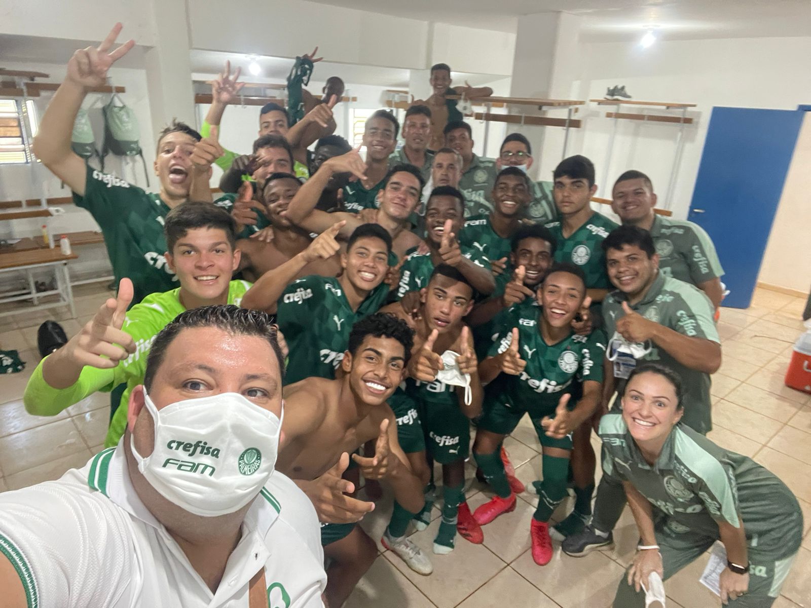 Palmeiras reverte desvantagem e está na final do Paulista Sub-15 pela 5ª vez seguida