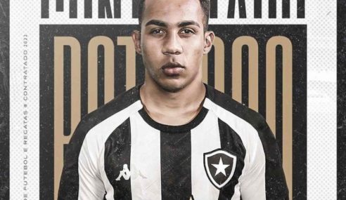 Botafogo anuncia a contratação do volante Breno, ex-Goiás