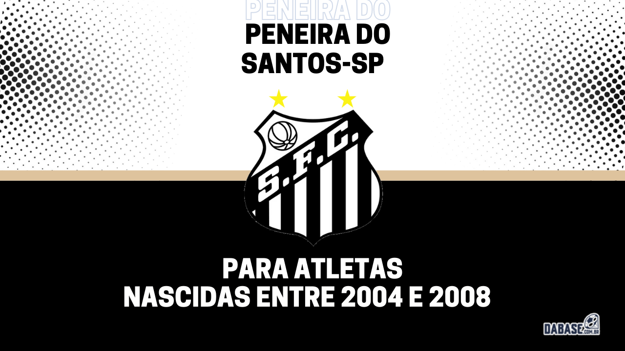 Santos-SP realizará peneira para a base feminina