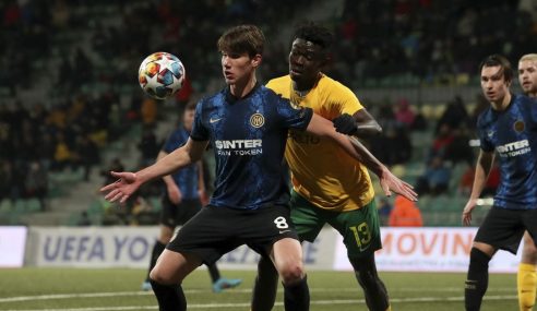 Žilina surpreende e elimina Internazionale na Uefa Youth League