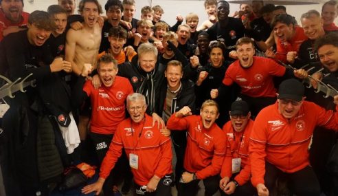 Midtjylland-DIN consegue grande virada e está nas oitavas da Uefa Youth League