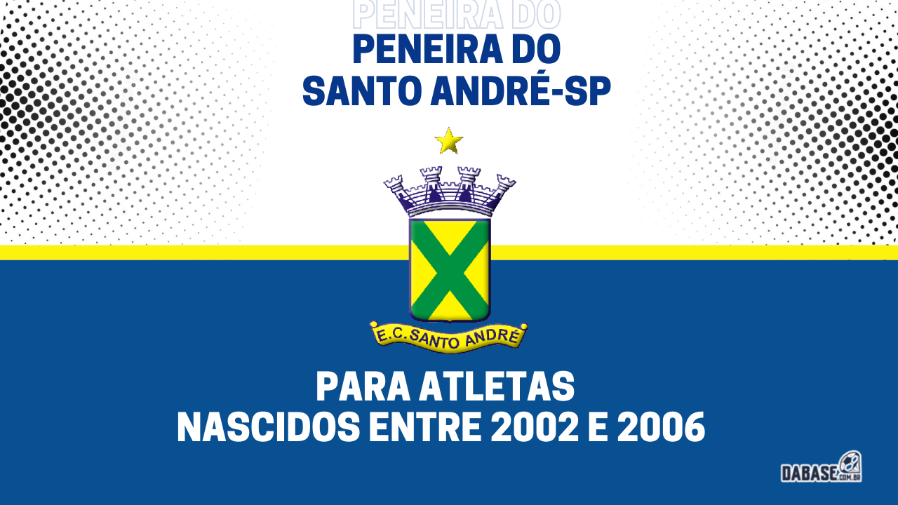 Santo André-SP realizará peneira para duas categorias