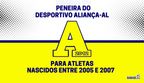 Desportivo Aliança-AL realizará peneira para a equipe sub-17