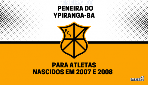 Ypiranga-BA realizará peneira para a equipe sub-15