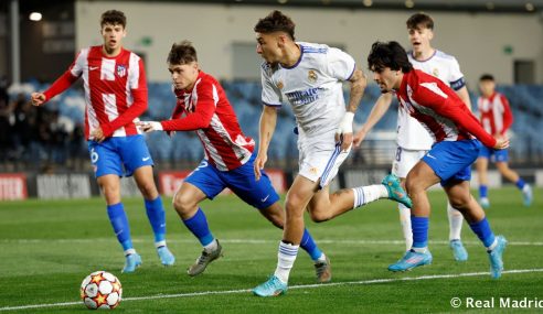 Atlético de Madrid-ESP elimina atual campeão na Uefa Youth League