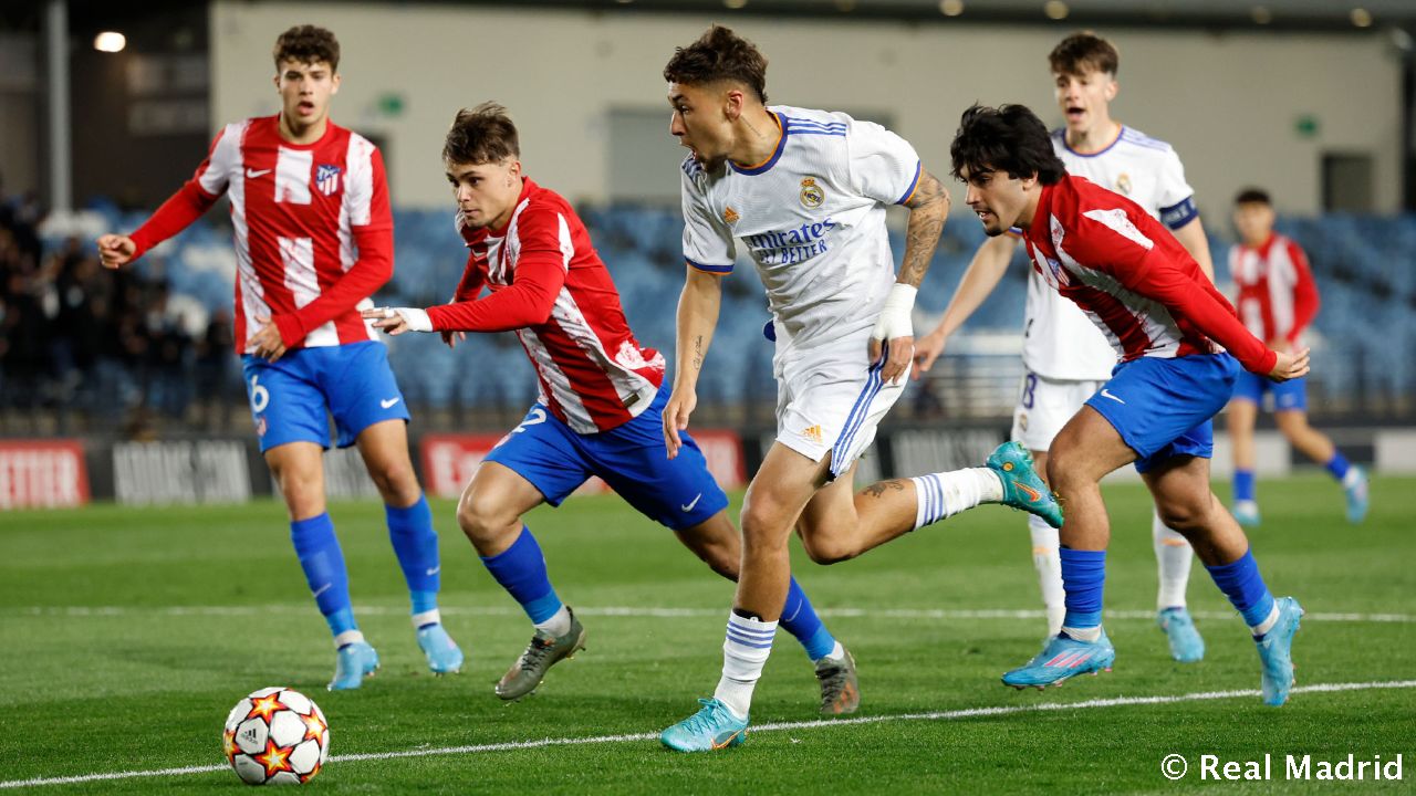Atlético de Madrid-ESP elimina atual campeão na Uefa Youth League