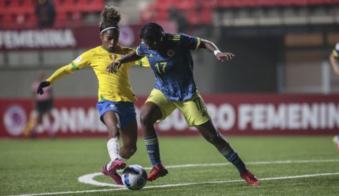 Sul-Americano Sub-20 Feminino de 2022 – Fase Final (1ª rodada): Brasil 3 x 0 Colômbia