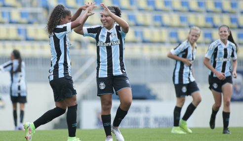 Grêmio estreia no Brasileiro Sub-17 Feminino com vitória sobre o São José-SP