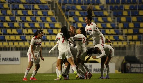 São Paulo goleia Atlético-MG e fica perto da semi no Brasileiro Feminino Sub-17