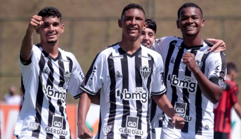 Atlético-MG aplica 13 a 1 no Varginha pela segunda rodada do Mineiro Sub-17