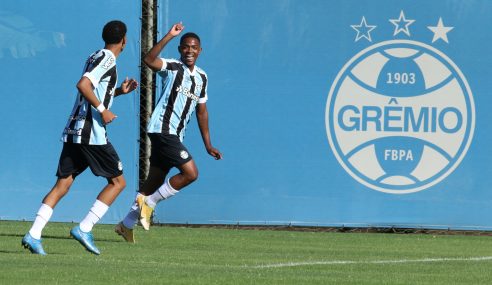 Grêmio aplica goleada no Riograndense pelo Gaúcho Sub-20