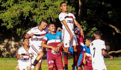 Trem goleia e segue 100% no Amapaense Sub-20